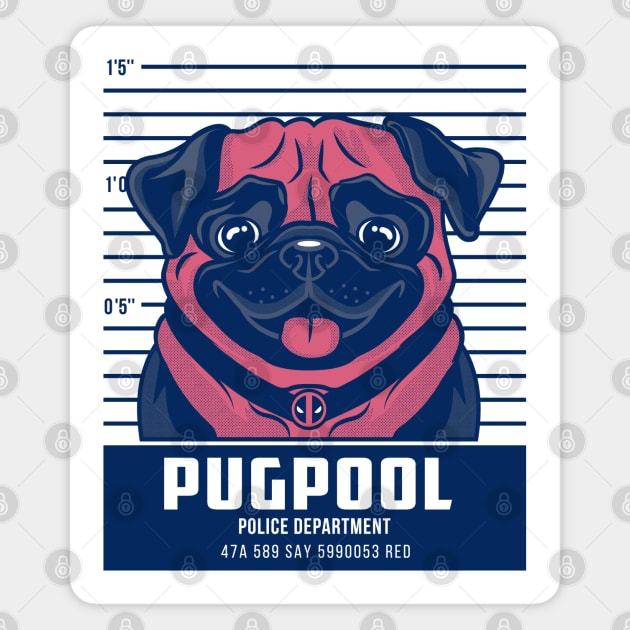 pugpool Magnet by Playground